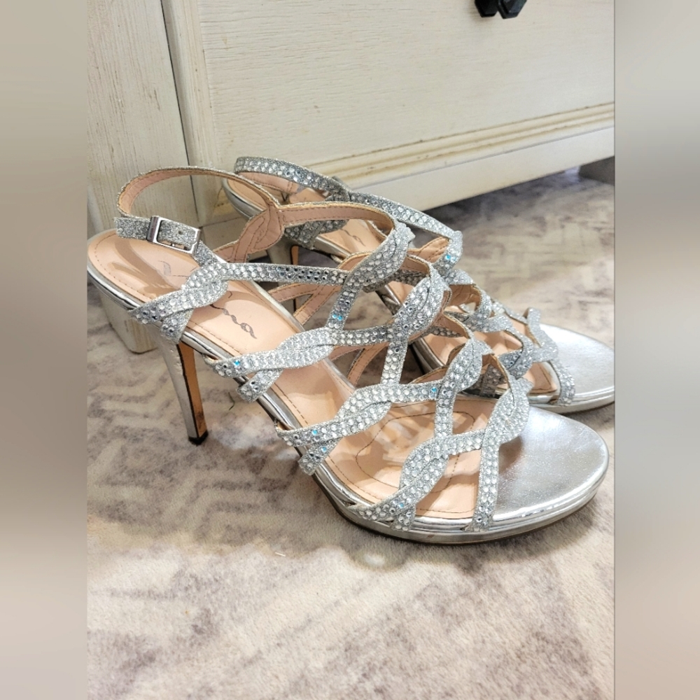 Silver Dress Shoes